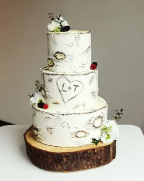 Fotografie – ukázka svatebního dortu