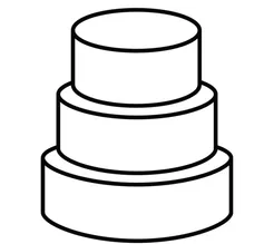 Vizualizace svatebního dortu